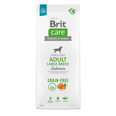 Brit Care - Voksne store racer - Laks med kartoffel-kornfri (kun afhentning i butik)