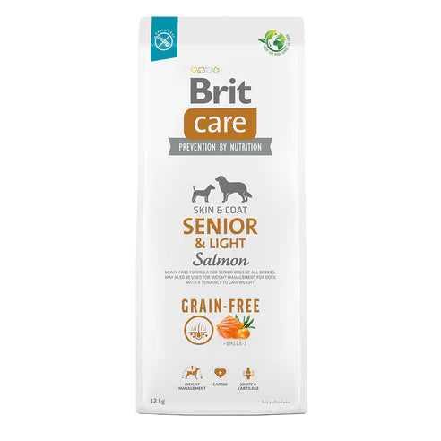 Brit Care - Ældre og overvægtige hunde - Laks med kartoffel-kornfri (kun afhentning i butik)