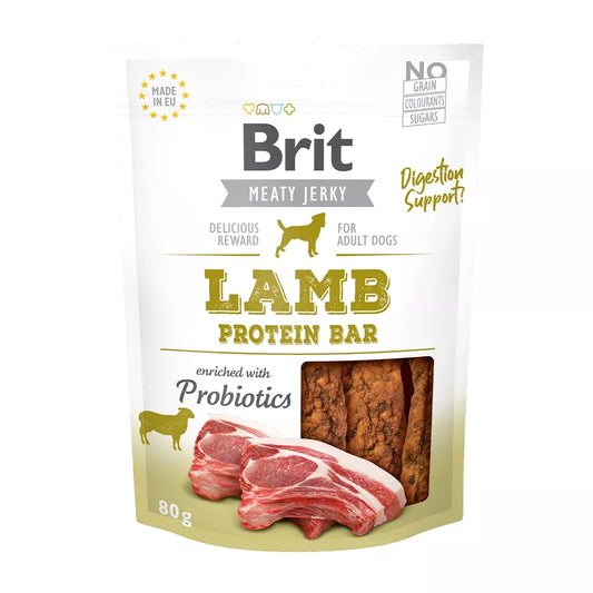 Brit Meaty Jerky - Lam Proteinbar 80g