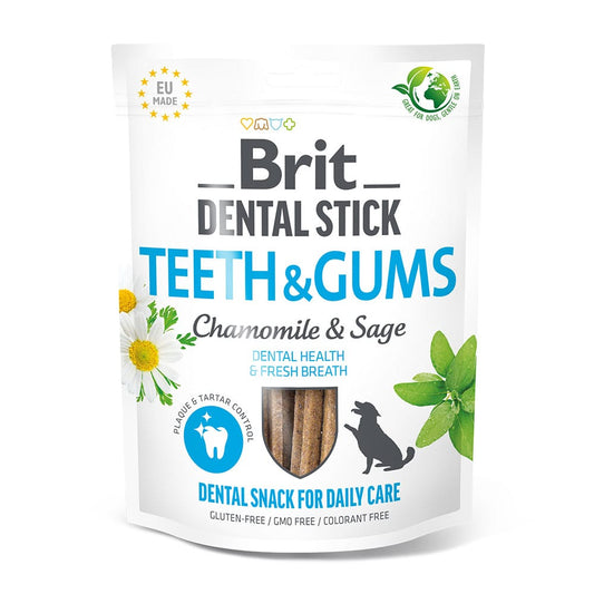 Brit Dental Stick - Tænder og tandkød - med kamille og salvie 251g