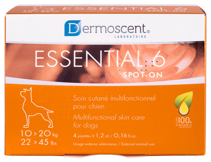 Essential 6® spot-on 10-20 kg (4x1,2ml)