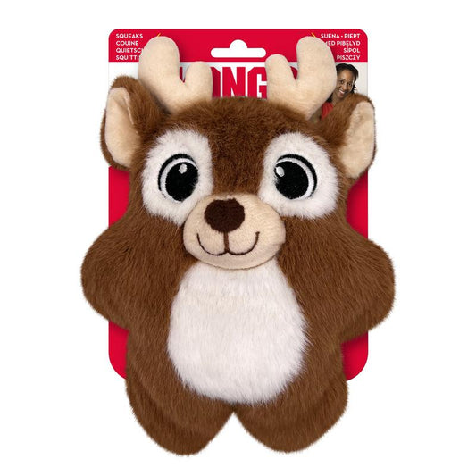 KONG Holiday Snuzzles Reindeer Md, H24D115