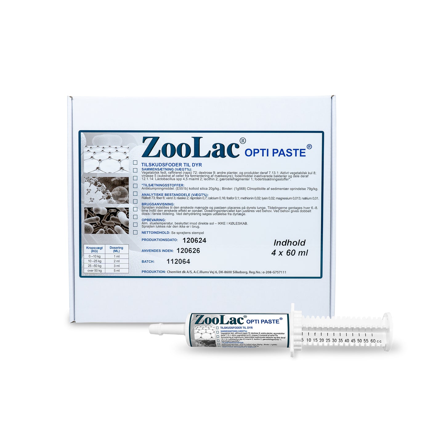 ZooLac Optipaste 60 ml (4x60ml)